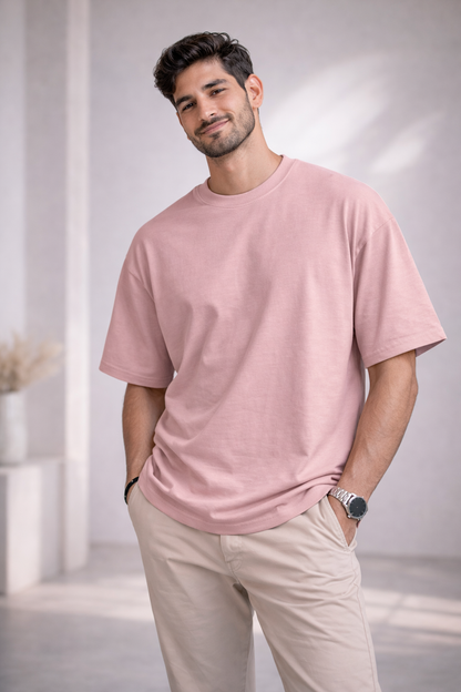 Bhokals "Plain Oversized" Cotton T-Shirt – Super Soft Comfort, Effortless Style