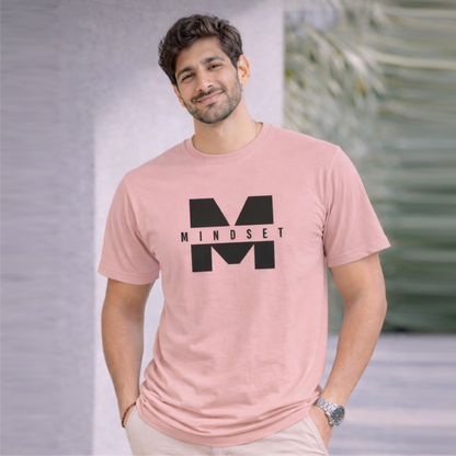 Bhokals "Mindset" Printed Round Neck, Cotton, Super Soft T-Shirt
