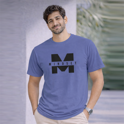 Bhokals "Mindset" Printed Round Neck, Cotton, Super Soft T-Shirt