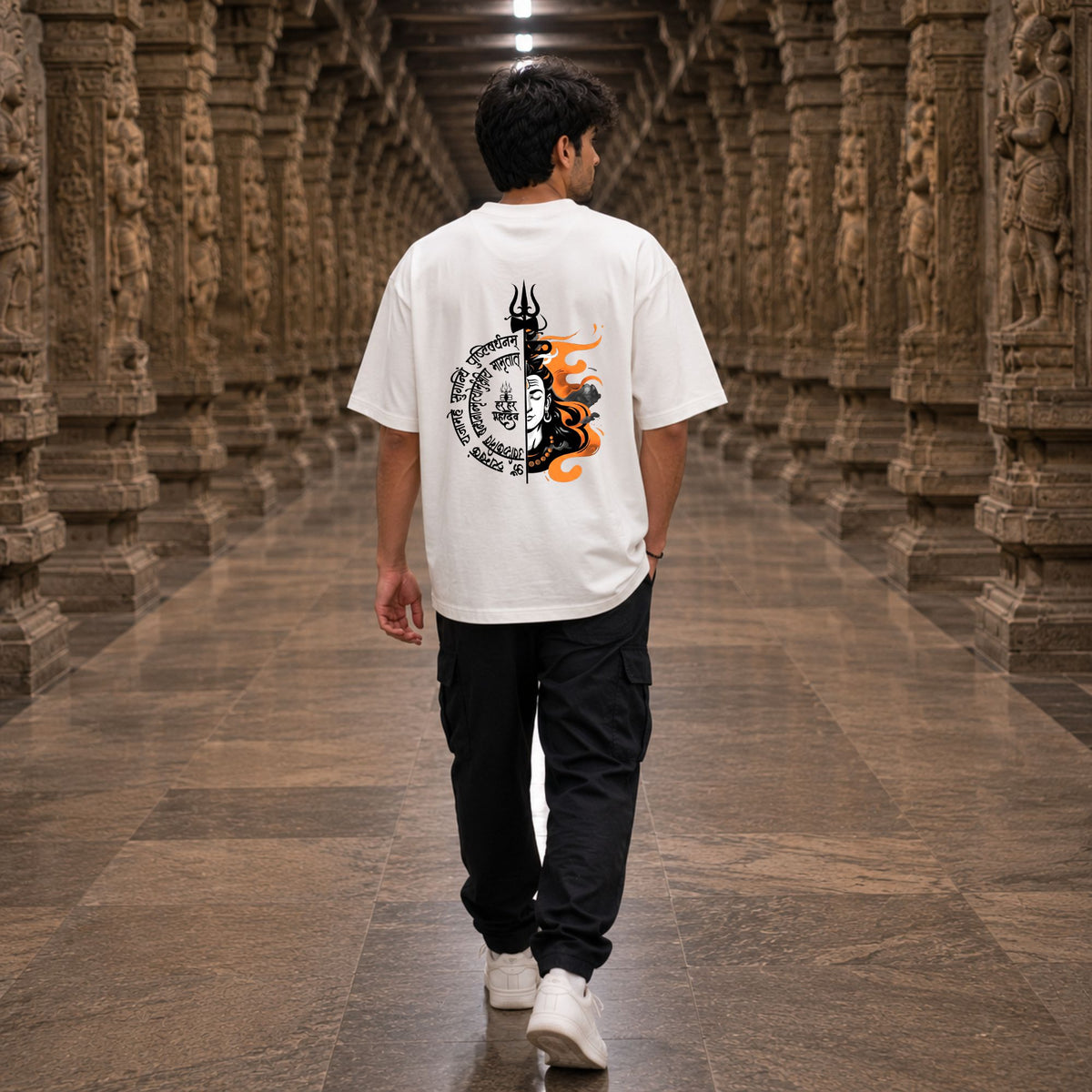 Shiv Strotam Oversized Tee