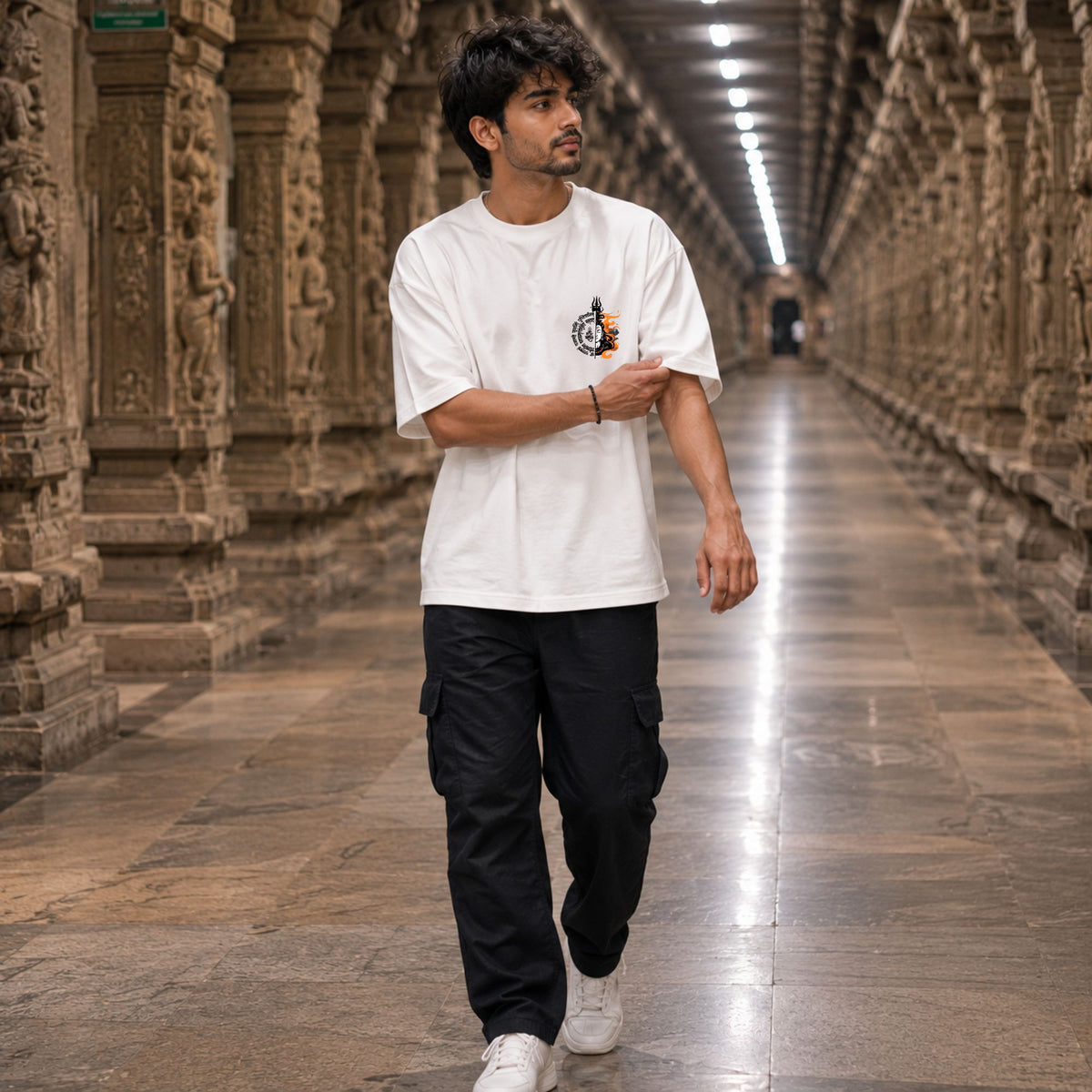 Shiv Strotam Oversized Tee