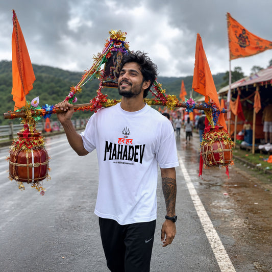 Har Har Mahadev Signature Tee