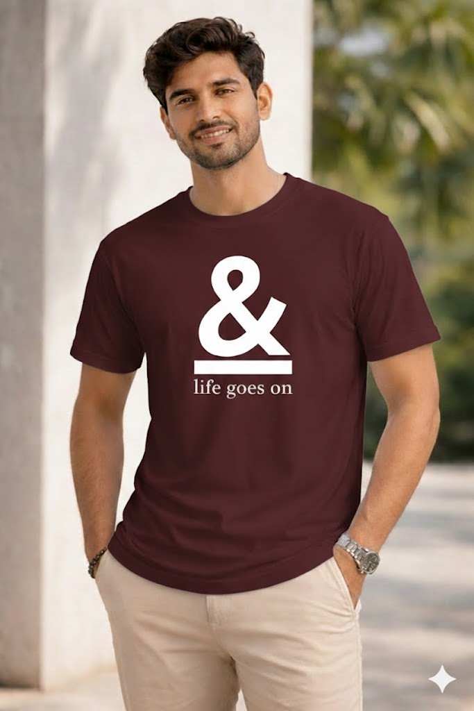 Bhokals " & " Printed, Round Neck, Cotton, Super Soft T-Shirt