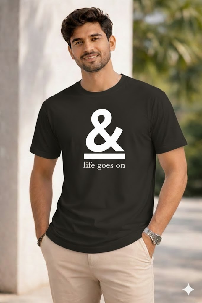 Bhokals " & " Printed, Round Neck, Cotton, Super Soft T-Shirt