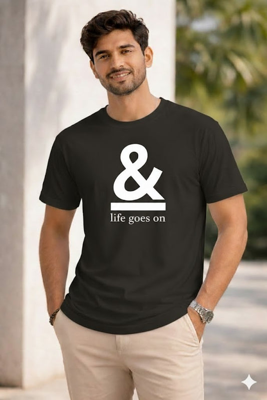 Bhokals " & " Printed, Round Neck, Cotton, Super Soft T-Shirt