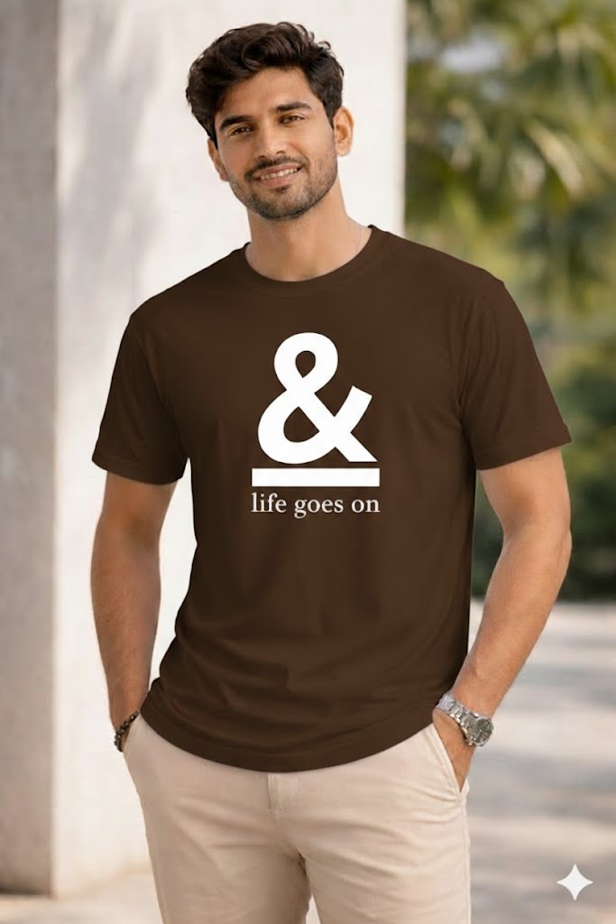 Bhokals " & " Printed, Round Neck, Cotton, Super Soft T-Shirt