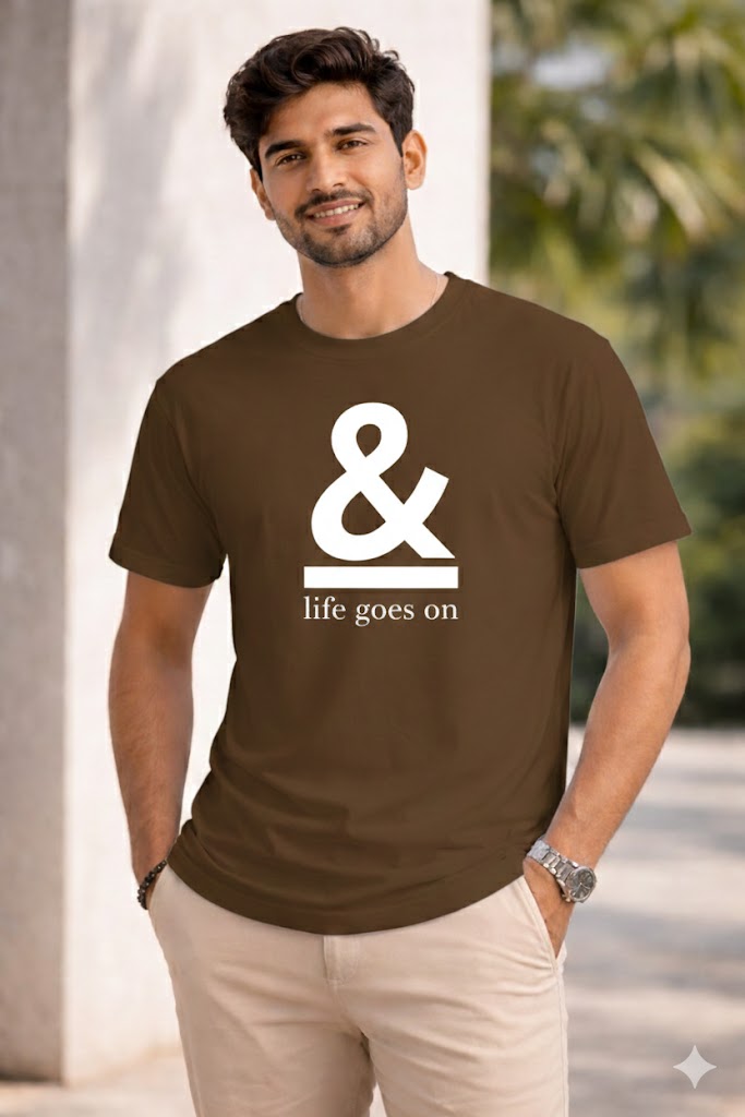 Bhokals " & " Printed, Round Neck, Cotton, Super Soft T-Shirt