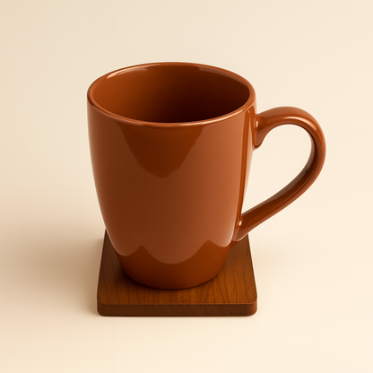 Bhokals Solid Brown Coffee Mug