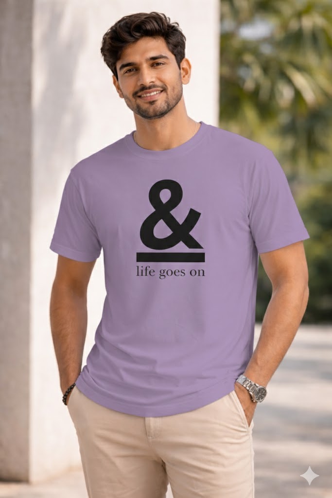 Bhokals " & " Printed, Round Neck, Cotton, Super Soft T-Shirt
