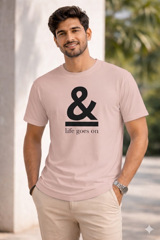 Bhokals " & " Printed, Round Neck, Cotton, Super Soft T-Shirt