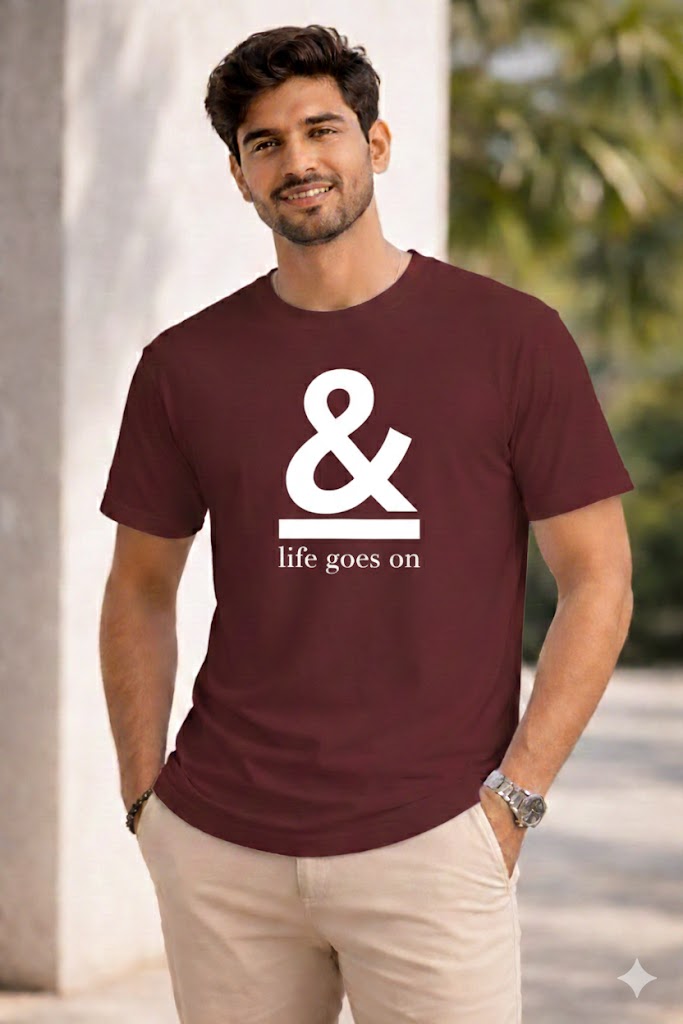 Bhokals " & " Printed, Round Neck, Cotton, Super Soft T-Shirt