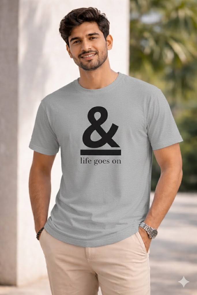 Bhokals " & " Printed, Round Neck, Cotton, Super Soft T-Shirt