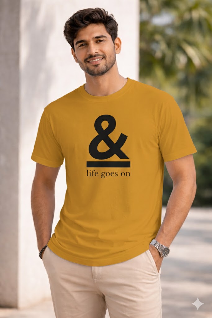 Bhokals " & " Printed, Round Neck, Cotton, Super Soft T-Shirt
