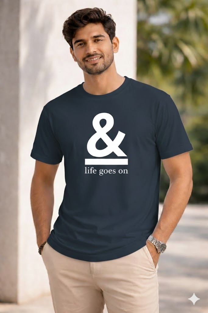 Bhokals " & " Printed, Round Neck, Cotton, Super Soft T-Shirt