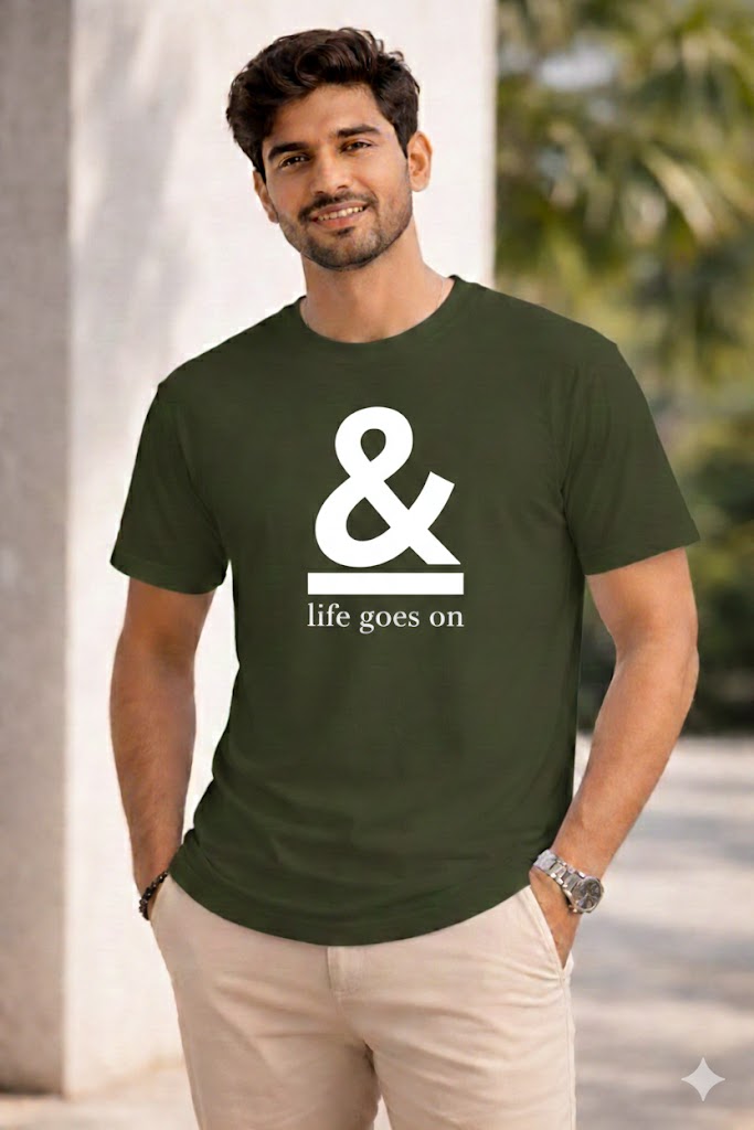 Bhokals " & " Printed, Round Neck, Cotton, Super Soft T-Shirt