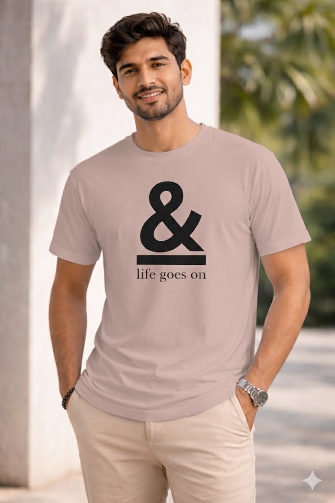 Bhokals " & " Printed, Round Neck, Cotton, Super Soft T-Shirt