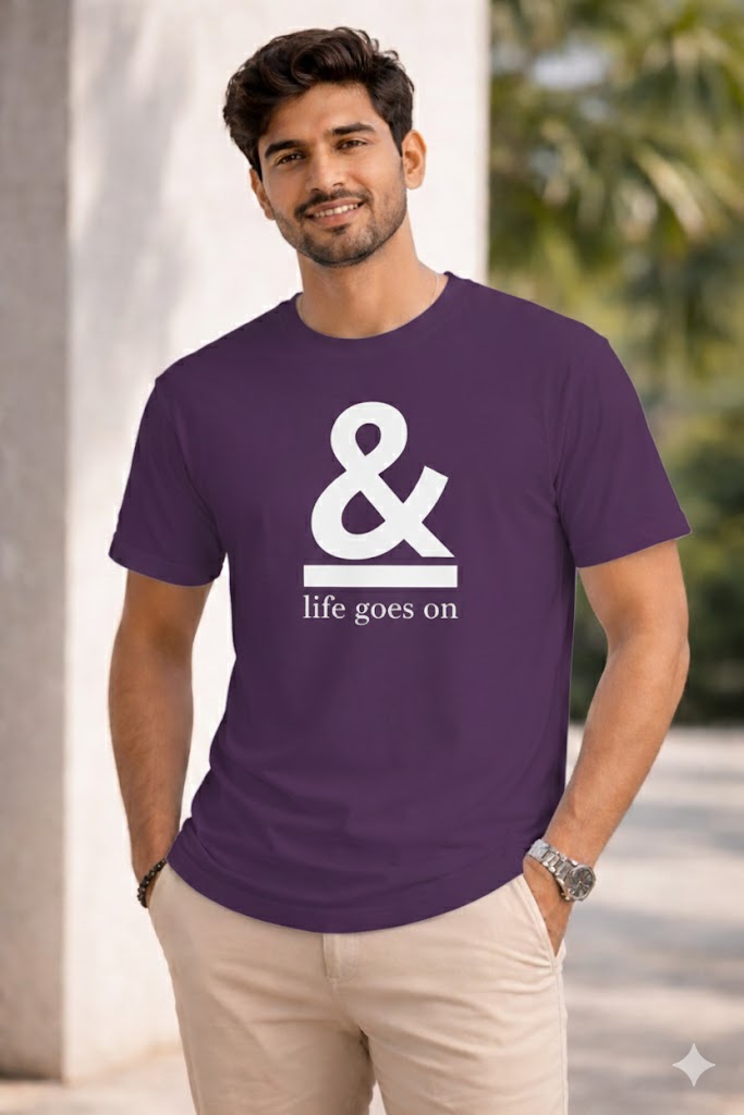 Bhokals " & " Printed, Round Neck, Cotton, Super Soft T-Shirt