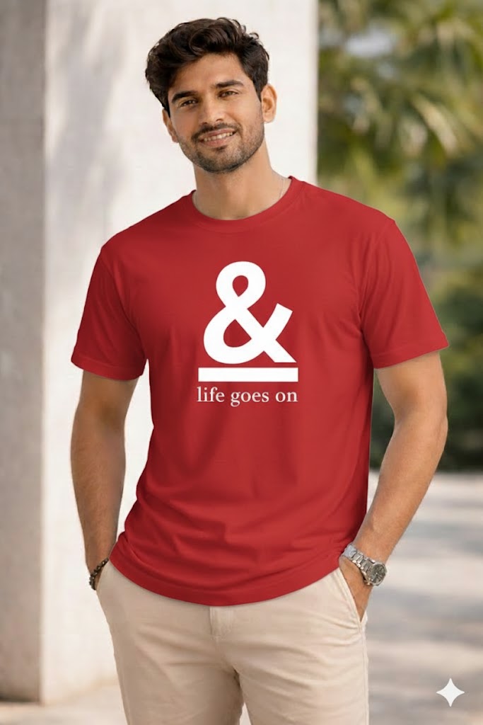 Bhokals " & " Printed, Round Neck, Cotton, Super Soft T-Shirt