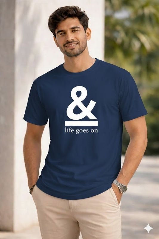 Bhokals " & " Printed, Round Neck, Cotton, Super Soft T-Shirt