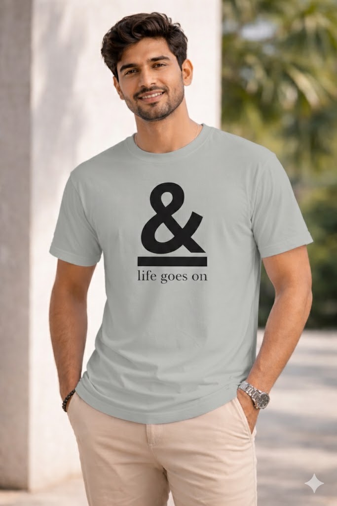 Bhokals " & " Printed, Round Neck, Cotton, Super Soft T-Shirt