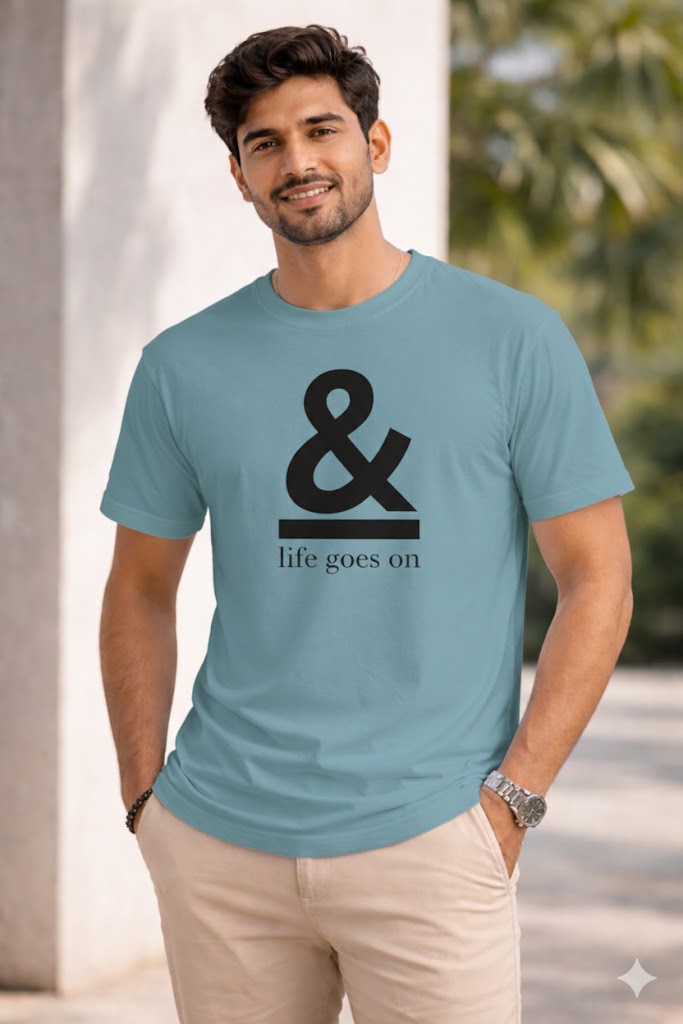 Bhokals " & " Printed, Round Neck, Cotton, Super Soft T-Shirt