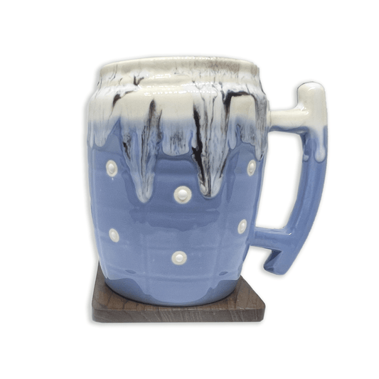 Bhokals Big Dots Sky Blue Coffee Mug