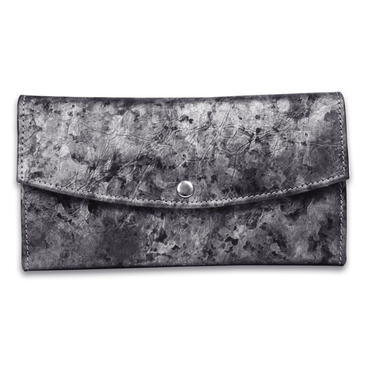 Leather Grey Texture Women Wallet
