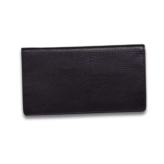 Leather Black Blazer Card Unisex Wallet