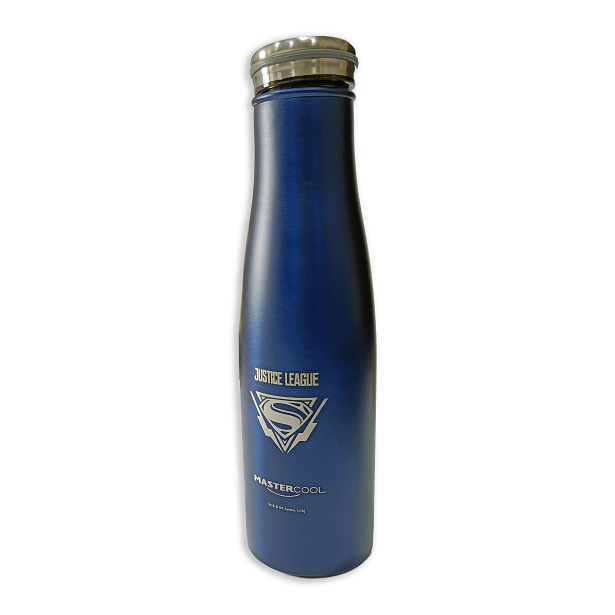 Master Cool Justice League printed Blue Steel water Bottle