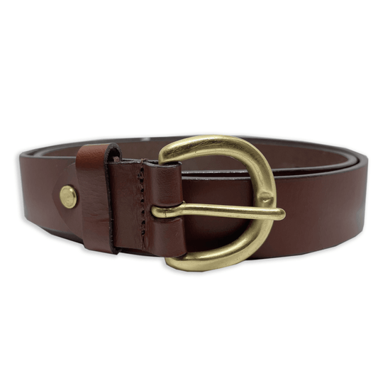 Bhokals Men Brown Formal Leather Belt
