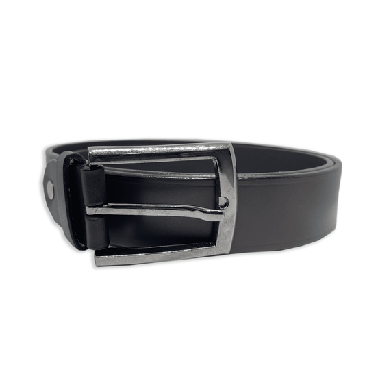 Bhokals Men Solid Brown Formal Leather Belt