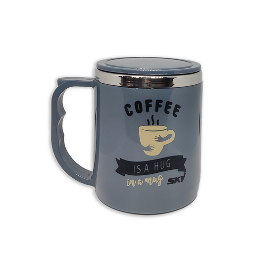 Jolly Steel Big Grey Coffee Mug