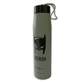 Master Cool Batman Printed Grey Steel Water Bottle