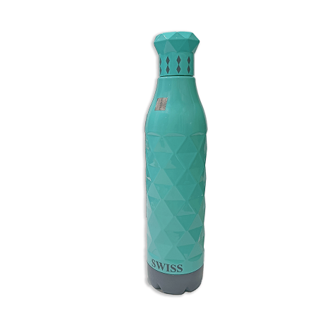 Swiss Printed Pu 750ml Sky Blue Water Bottle
