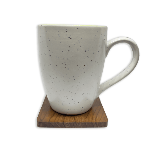 Bhokals Dots Print Green White Coffee Mug