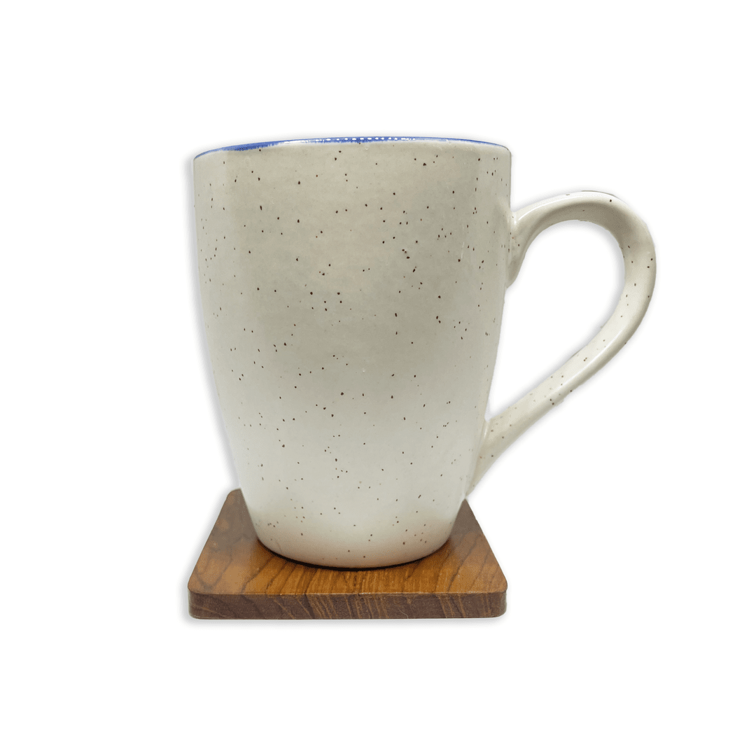 Bhokals Dots Print Blue White Coffee Mug