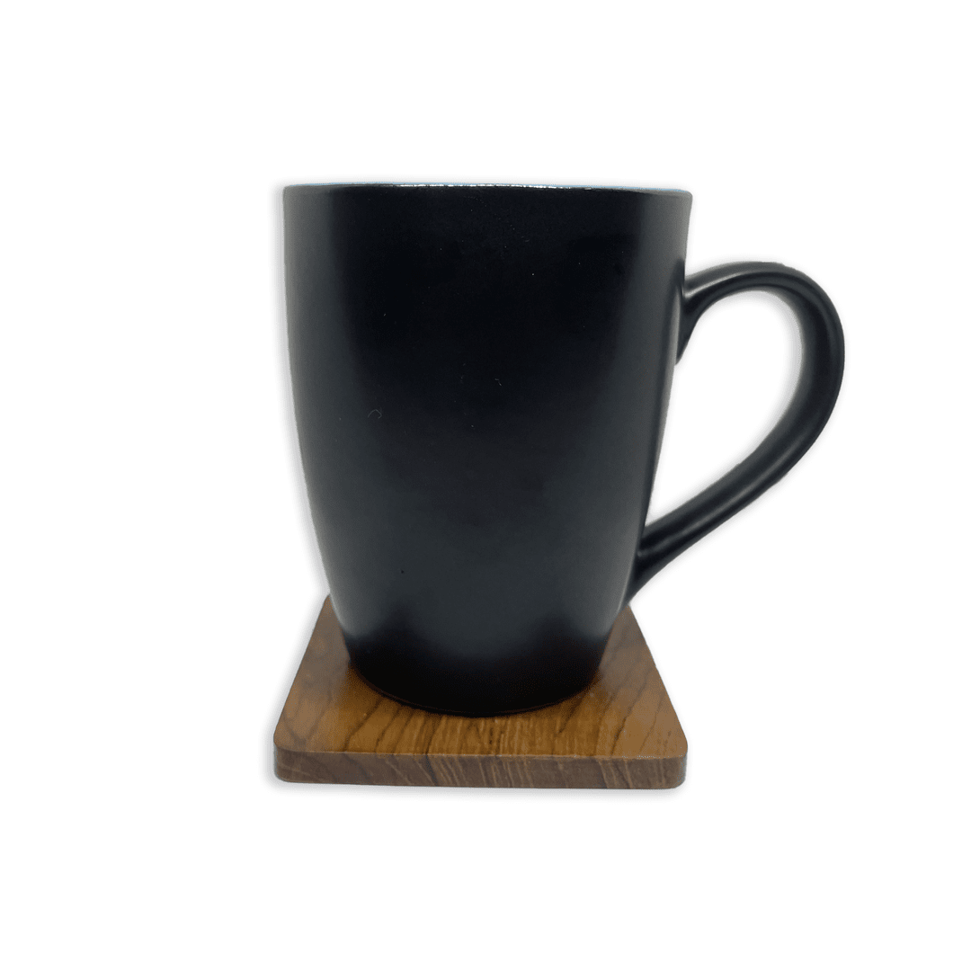 Bhokals Dual Print Sky Blue Solid Black Coffee Mug