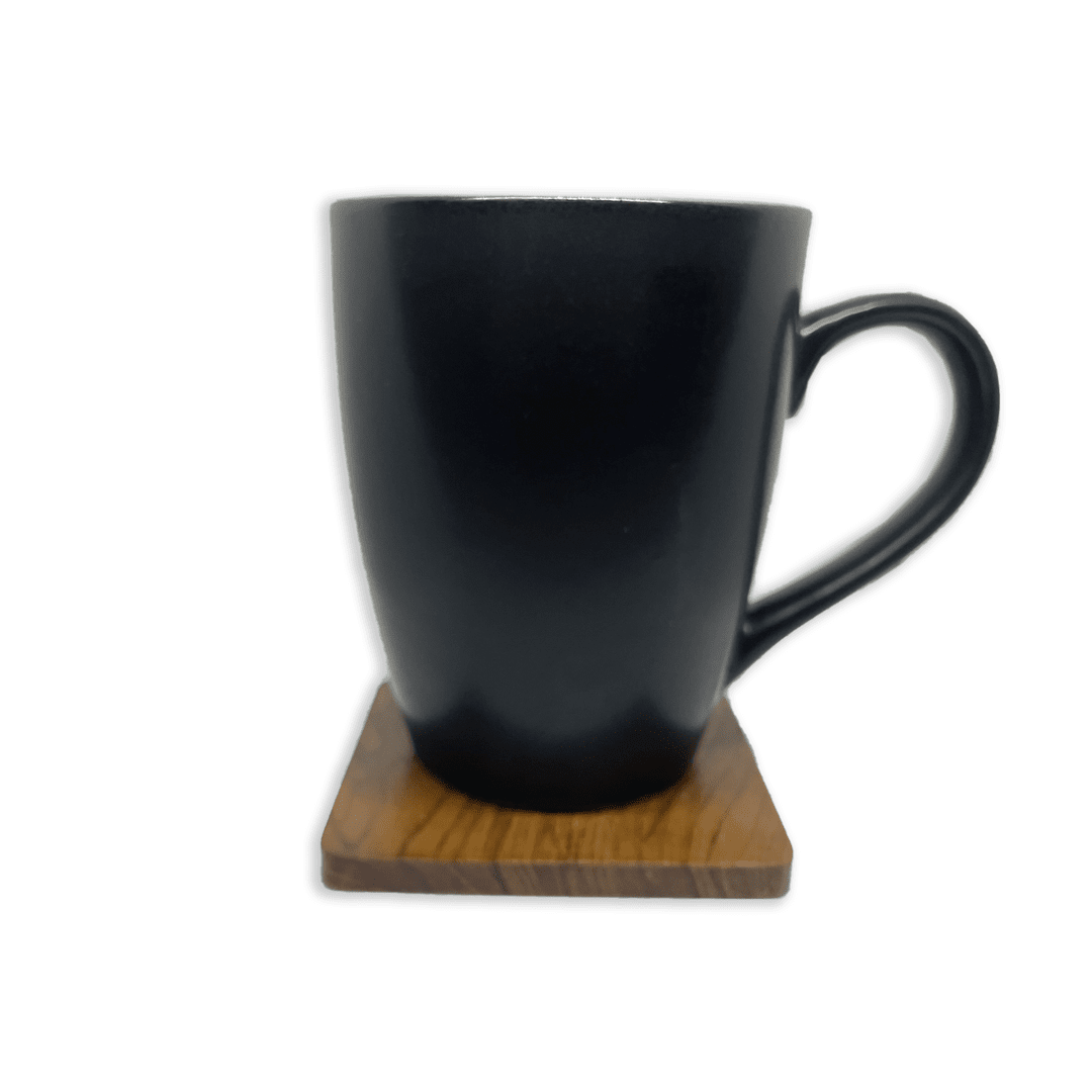 Bhokals Dual Print Sea Green Solid Black Coffee Mug