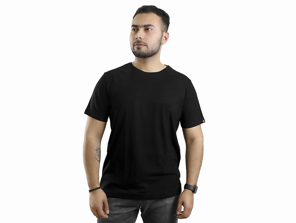 Plain Cotton Round neck Men T-Shirt