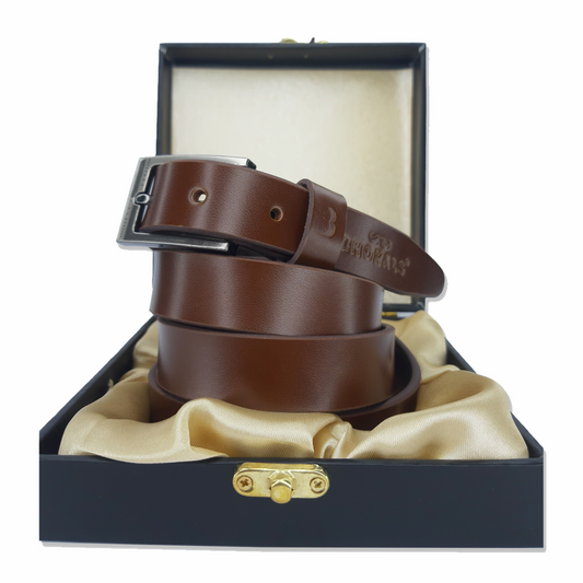 Bhokals Women Brown Leather Belt