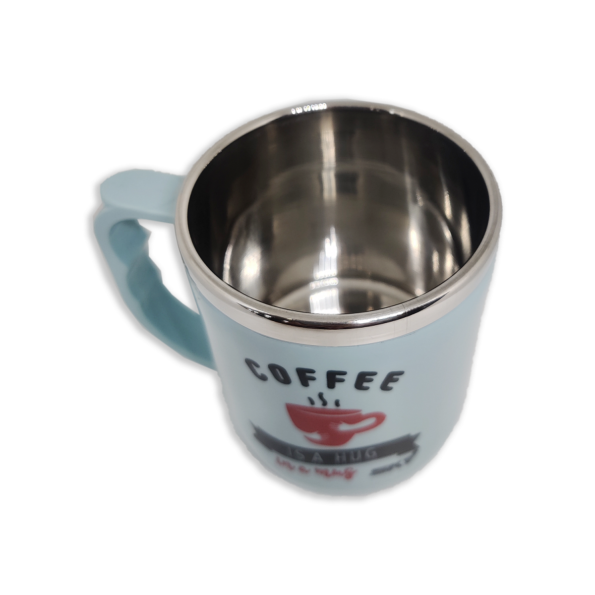 Jolly Steel Big Sky Blue Coffee Mug