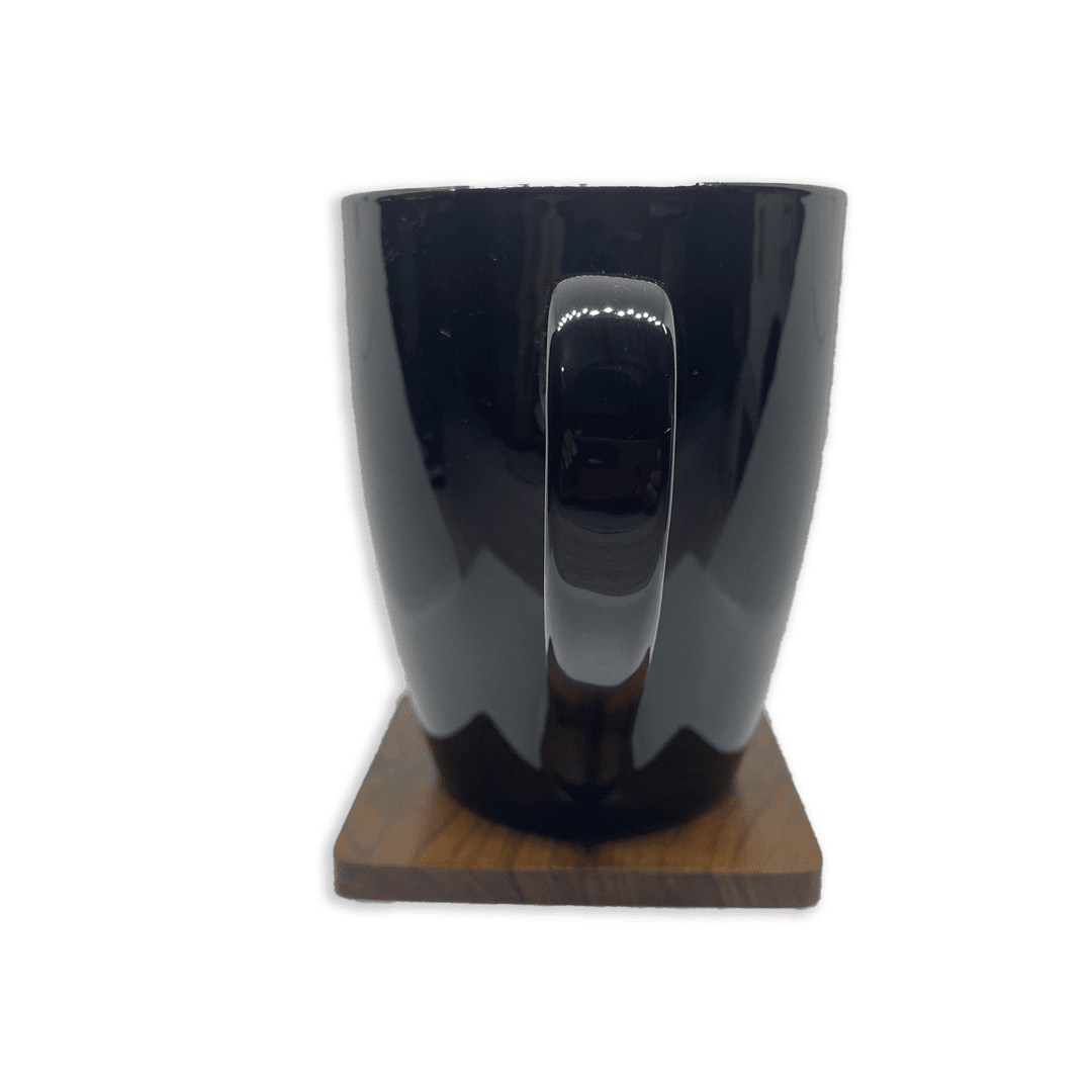 Bhokals Solid Black Coffee Mug