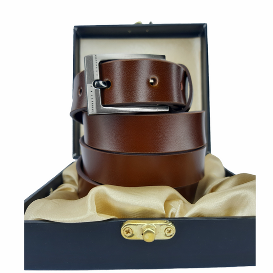 Bhokals Women Brown Leather Belt