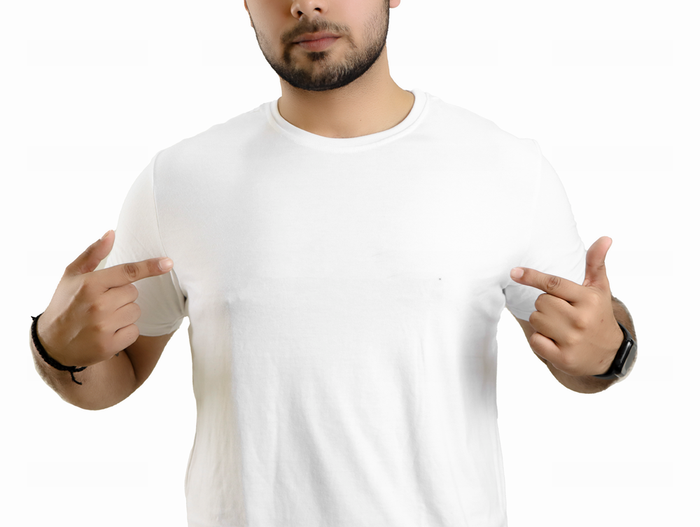 Plain Cotton Round neck Men T-Shirt