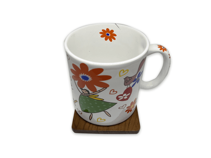 Bhokals Friend Cartoon White Coffee Mug