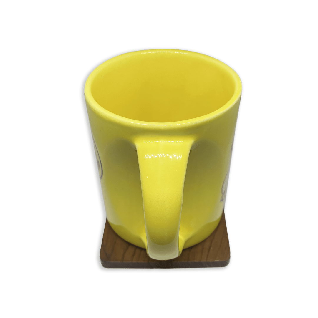 Bhokals  Love Emoji Yellow Coffee Mug