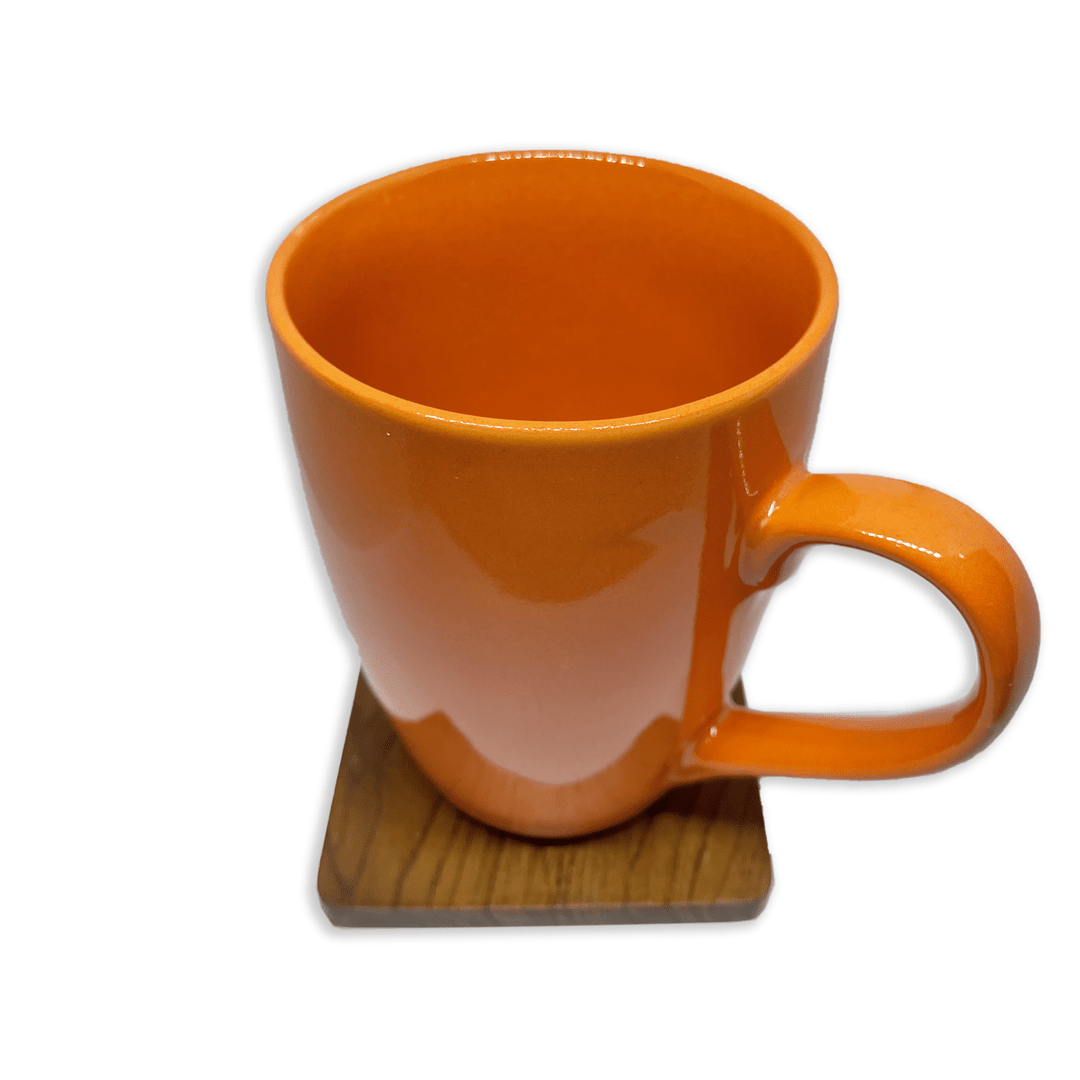 Bhokals Solid Orange Coffee Mug