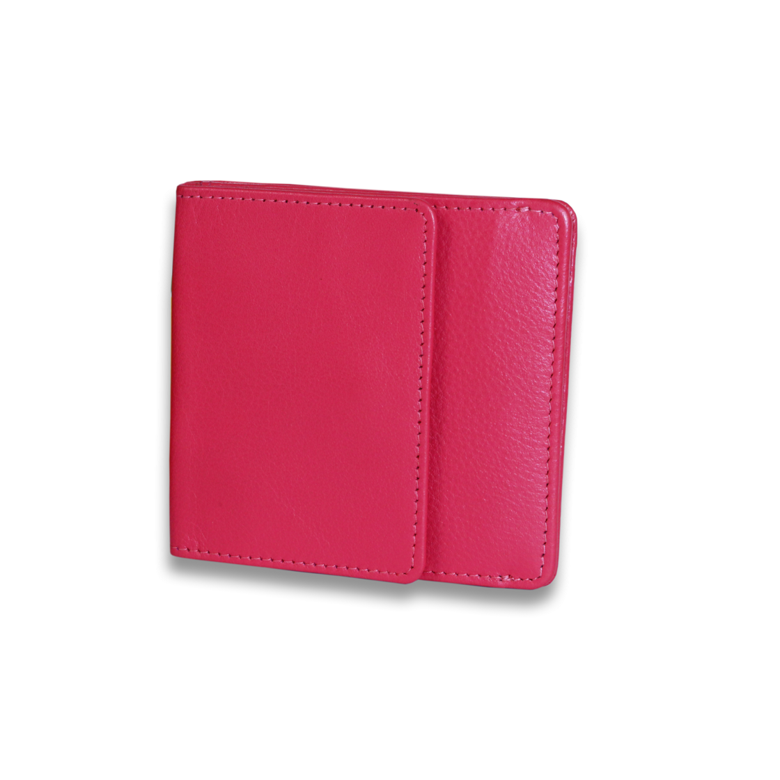 Leather Solid Pink Women Pocket Wallet