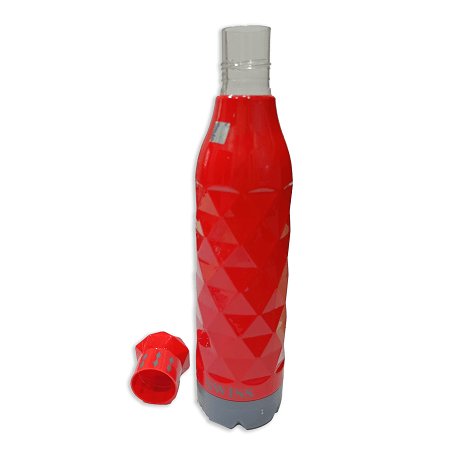 Swiss Printed Pu 750ml Red Water Bottle