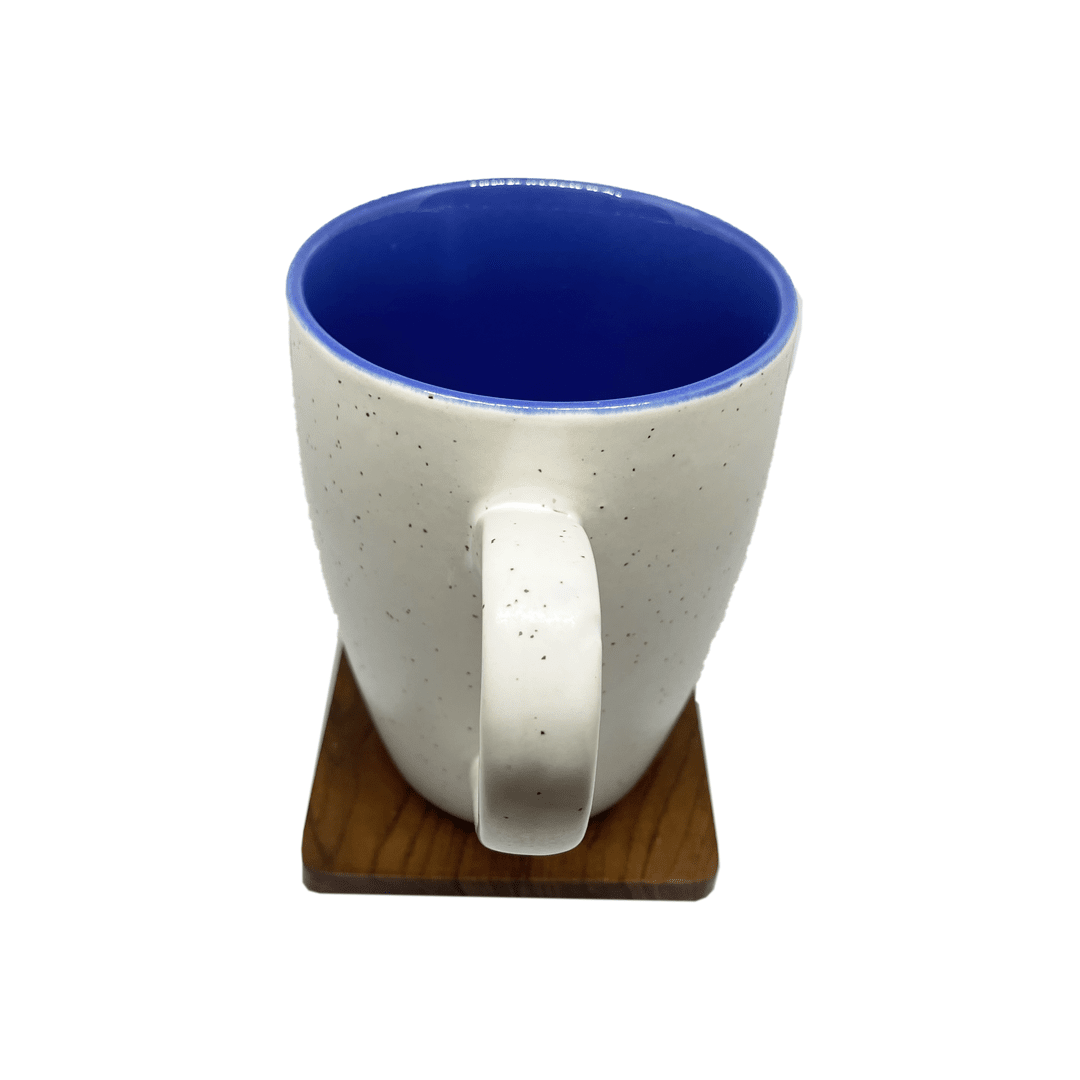 Bhokals Dots Print Blue White Coffee Mug